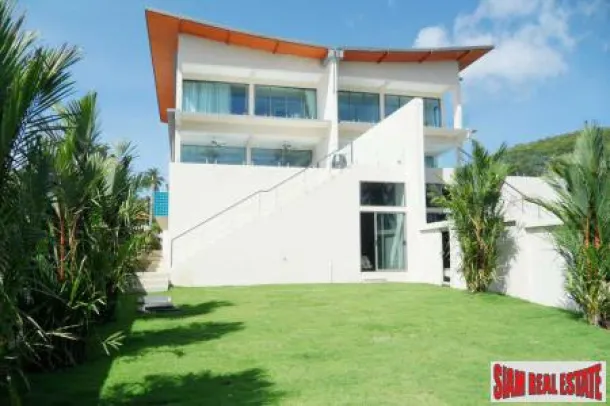 Villa dúplex de 4 dormitorios con vistas al mar en Bophut, Samui