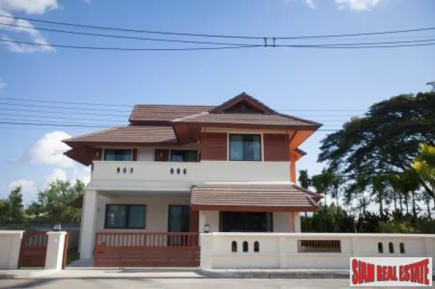 Nouvelle maison individuelle moderne de style Lanna à vendre à Chang Lian, Chiang Mai