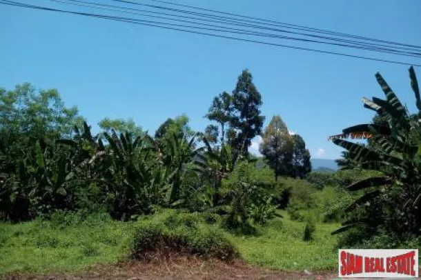 Mais de 20 Rai de Terra à Venda em uma Área Privada de Phang Nga