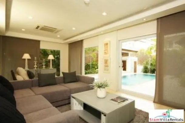 Moderna Villa con Piscina de Tres Dormitorios en Banglamung