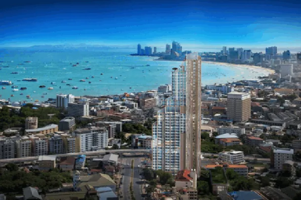 Copropriété moderne dans un excellent emplacement de la ville de Pattaya.