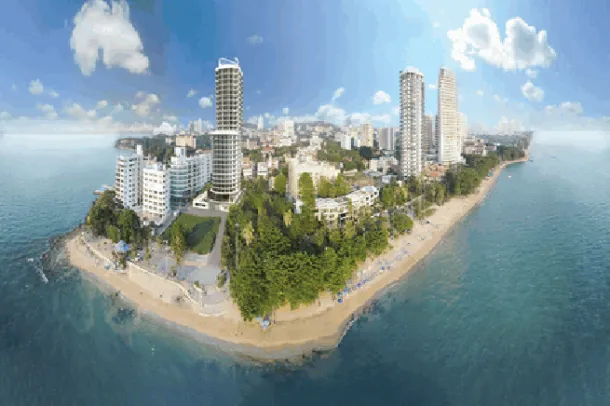 Neue atemberaubende Strandentwicklung in ruhiger Lage - Pratumnak