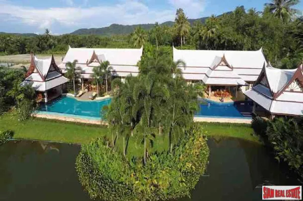 Exklusive Villa mit 8 Schlafzimmern und privatem Pool mit spektakulärem Blick auf die Karstfelsen von Krabi in Ao Nang
