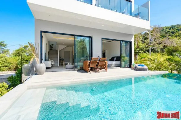 Moradia T3 com Piscina e Vista Mar em Plai Laem, Koh Samui