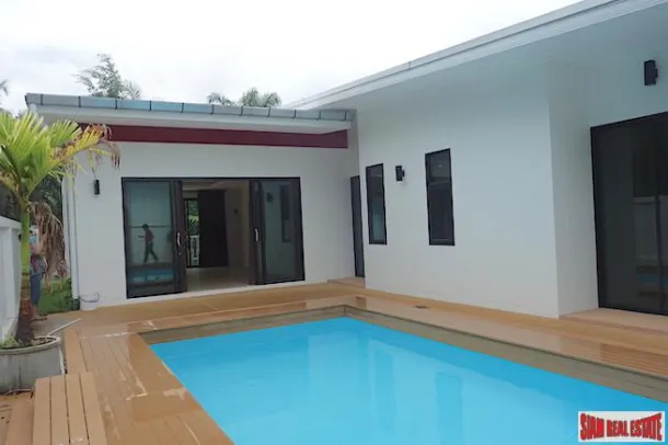 Großes Zweizimmer-Einfamilienhaus (eine Etage) mit privatem Pool in Ao Nang, Krabi zu verkaufen