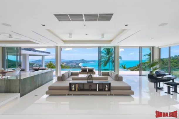Magnifica Villa con Vista Panoramica a Chaweng Noi, Koh Samui