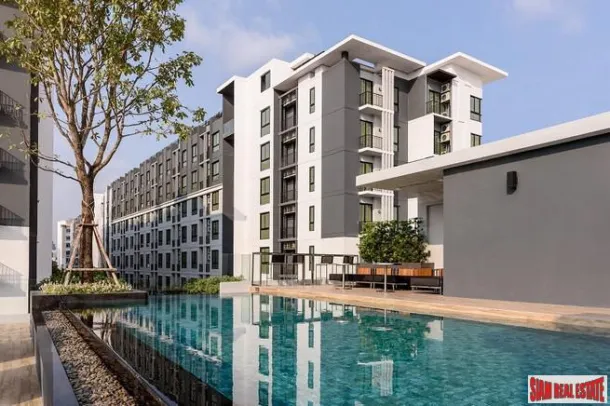 Notting Hill Sukhumvit 105 - Komplett möblierte Zweizimmerwohnung zum Verkauf in Bangna mit exzellenten Einrichtungen