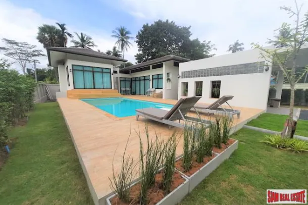 Helles und Offenes Neues Drei-Schlafzimmer-Haus zum Verkauf in Nong Thaley, Krabi