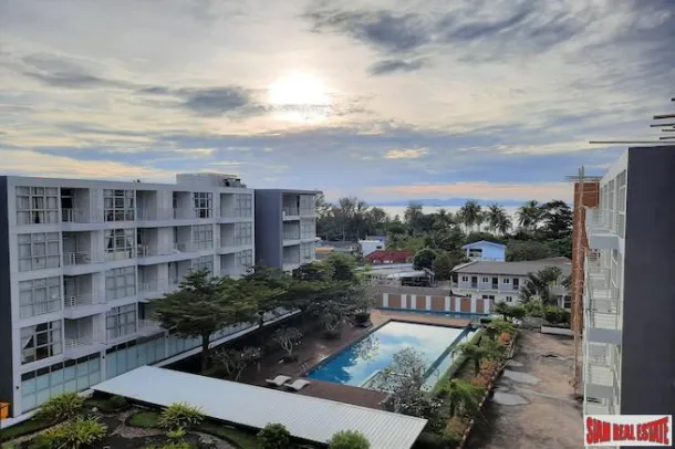 Fantastisches 1-Schlafzimmer-Kondominium mit Meerblick zum Verkauf in Ao Nang, Krabi - Mieter bereits vorhanden!