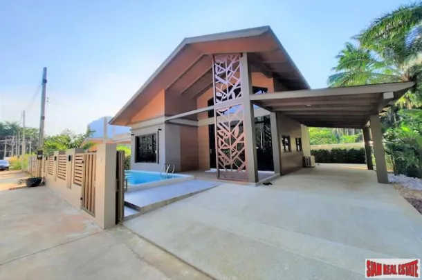 Casa Contemporanea con Tre Camere da Letto, Terrazza sul Tetto e Piscina in Vendita ad Ao Nang, Krabi