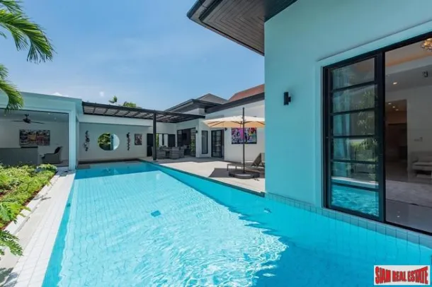 Espaçosa e Aberta Villa de Três Quartos com Piscina Privada à Venda em Boat Lagoon