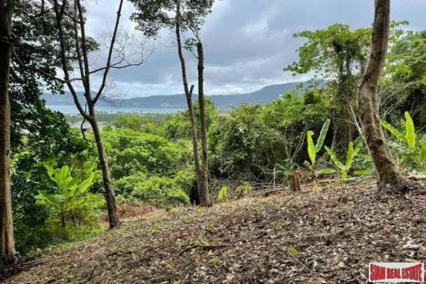 Grande Terreno di 10 Rai con Vista Mare in Vendita con Vista sulla Baia di Patong