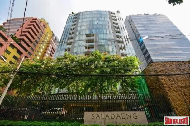 Saladaeng Residences - Condomínio Luxuoso e Espaçoso de Dois Quartos à Venda - Apenas a 10 Minutos a Pé do Parque Lumphini