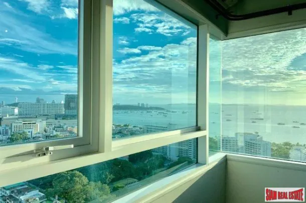 Centric Sea - Two Bedroom Condo with Sea Views for Sale in Pattaya - 24th Floor