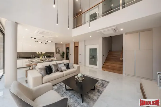 Baan 365 Rama 3 - Elegante e Lussuosa Casa con Quattro Camere da Letto in Vendita in un Nuovo Complesso Residenziale Recintato