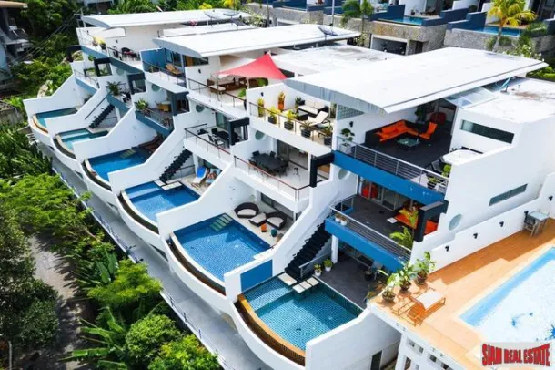 Atika Villa - Excepcional Villa com Piscina de Três Quartos com Vistas Deslumbrantes da Baía de Patong