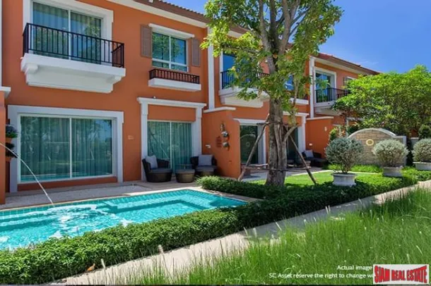 Newly Completed Single Houses in Beach Front Resort Estate at Cha Am-Hua Hin - Large Discounts Available!