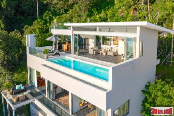 Chaweng Noi'de Satılık Lüks Deniz Villa Havuzlu Villa