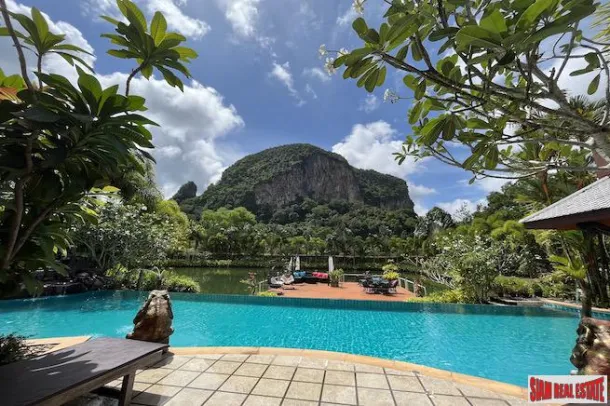Stupende Viste sul Lago e sulle Montagne da questa Villa con Piscina e Cinque Camere da Letto in Vendita a Krabi