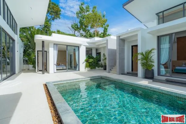 Nuova Villa Tropicale Moderna ed Elegante con Tre Camere da Letto e Piscina in Vendita a Cherng Talay