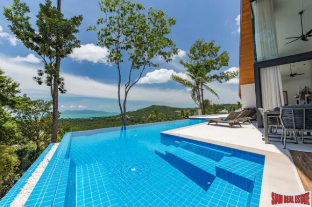 Azur Koh Samui - Luxueuse villa design de 5 chambres à Maenam, Koh Samui