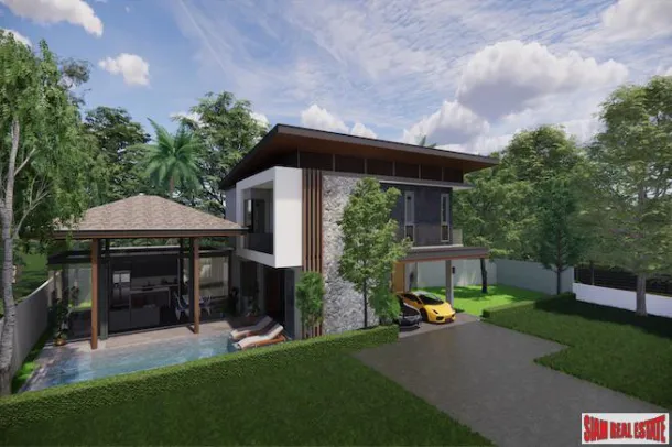 Projeto de Villa com Piscina de Qualidade Premium à Venda em uma Área Principal de Cherng Talay - Última Villa de 4 Quartos Disponível