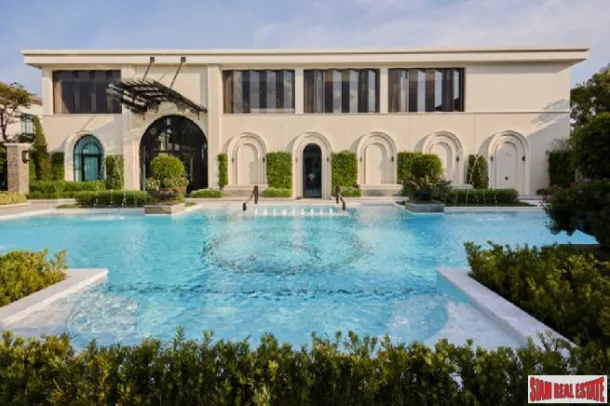 Baan Sansiri Pattanakarn - Super Luxury 5 Bed, 6 Bath, 2 Kitchen Mansion For Sale In Exclusive Project Of Only 36 Homes In Quiet Bangkok Suburb