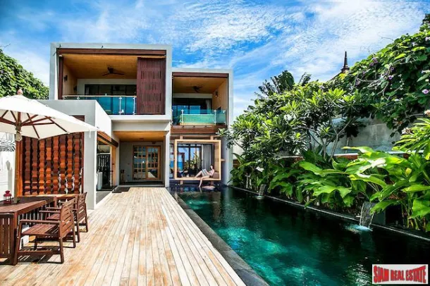 Cinco Increíbles Villas con Piscina Frente al Mar en Venta en Lamai, Koh Samui