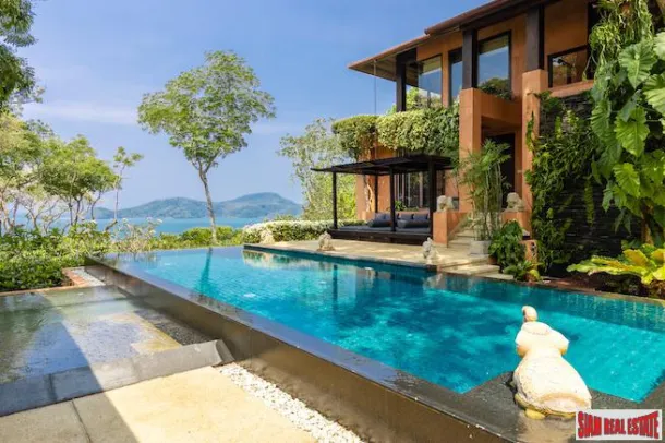 Sri Panwa Residence - Luxury Sea View Four Bedroom Pool Villa with Amazing Sea Views for Sale in Cape Panwa