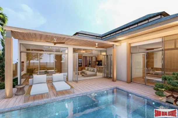 Rawai'de Satılık Yeni Dört Yatak Odalı Tek Katlı Havuzlu Villa
