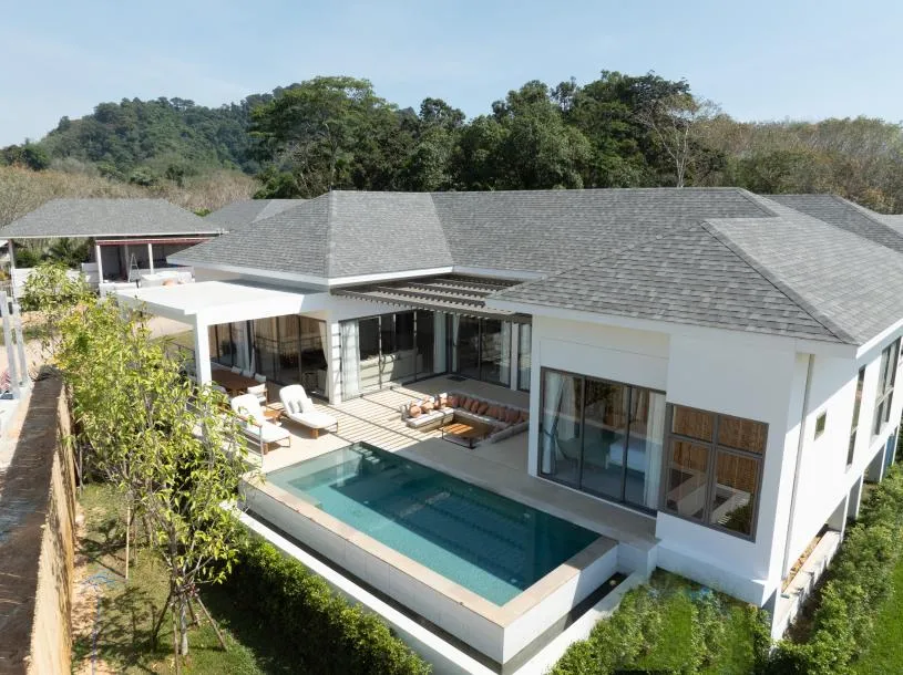 New 3 & 4 Bedroom Pool Villa Project for Sale in a Tropical Phang Nga Location