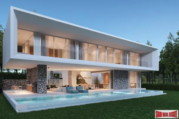 Nuove ville di lusso con 3-5 camere da letto e piscina in vendita a pochi passi dalla scuola Headstart Cherngtalay