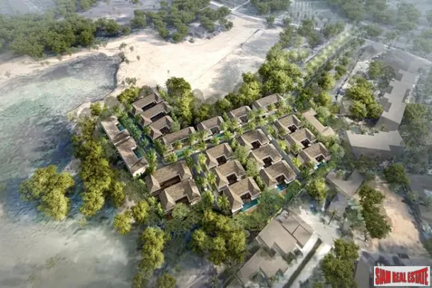 Nuove ville con piscina da 4 e 5 camere da letto in vendita a soli 7 minuti a piedi dalla spiaggia di Bang Tao
