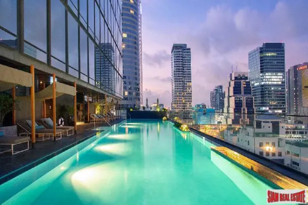 The Ritz Carlton Residence - Condominio de Lujo de 3 Dormitorios en Venta en el Área de Sathon de Bangkok