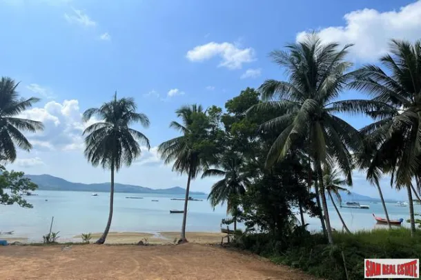 Über 1 Rai Paradies-Grundstück mit Meerblick in der Nähe des Yacht-Himmels zum Verkauf in Takuatung, Phangnga