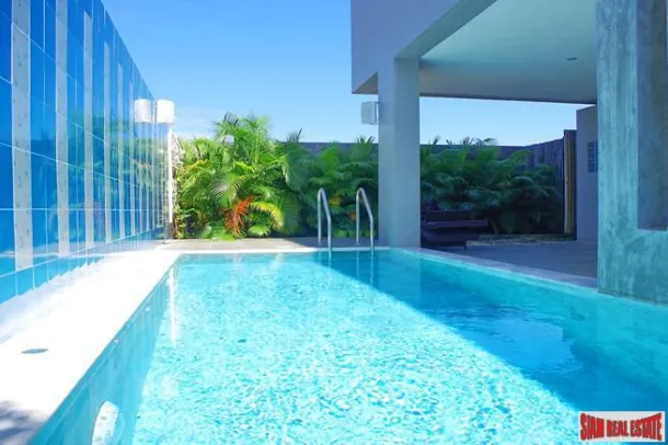 Lake Town Kamala - 3 Schlafzimmer, 4 Bäder, Townhome mit privatem Pool, See- und Bergblick, 5 Min. zum Kamala Beach