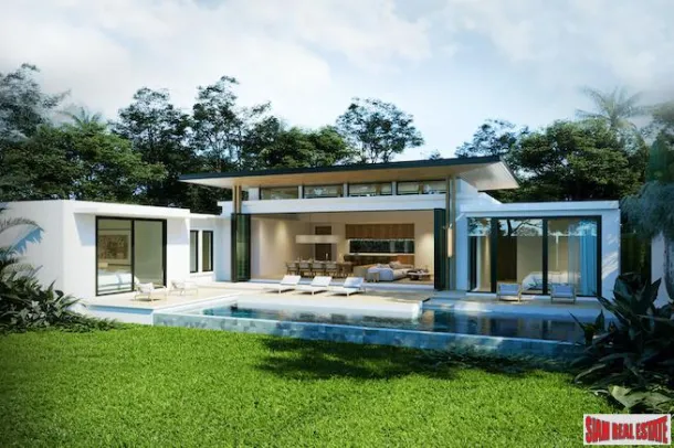 Rawai'de Satılık Yeni Özel Modern 3-4 Yatak Odalı Havuzlu Villalar