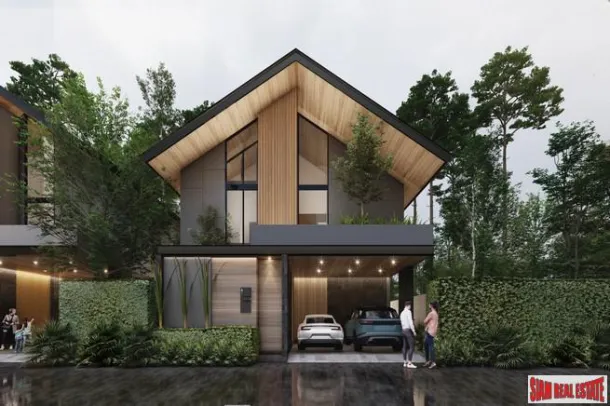 Bang Tao'da Satılık Yeni 3 & 4 Yatak Odalı Havuzlu Villa Projesi