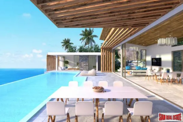 Villa Moderne avec Vue sur Mer à Bophut