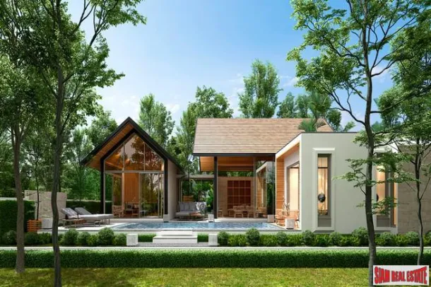 Nuovo Progetto di Villa con Piscina da 2 e 3 Camere da Letto in Vendita a Thalang