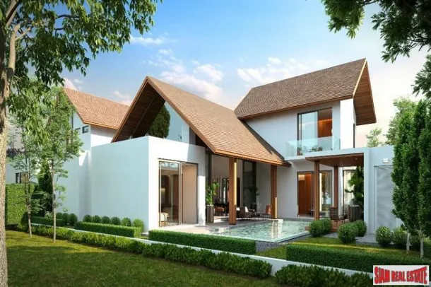 Ville di Lusso con Piscina e Quattro Camere da Letto in un Contesto Naturale in Vendita a Thalang