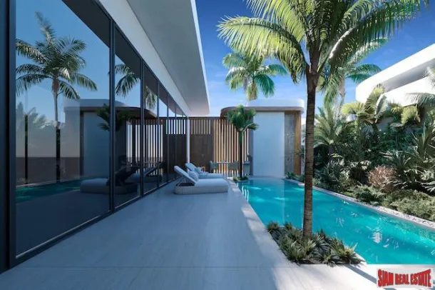 Neue moderne Smart-Pool-Villen zum Verkauf in Bang Tao