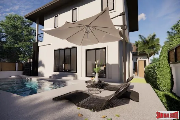 Spacieuse villa avec piscine récemment rénovée, trois chambres et trois salles de bains à vendre à Hang Dong