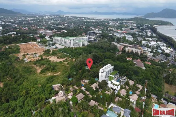Grande Lotto di Terreno 4.590 m² (Quasi 3 Rai) A soli 10 Minuti a Piedi dalle Spiagge di Ya Nui e Rawai
