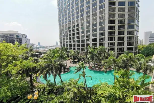 All Season Mansion - Gut renovierte Zweizimmerwohnung im 10. Stock zur Miete im Wireless-Gebiet von Bangkok.