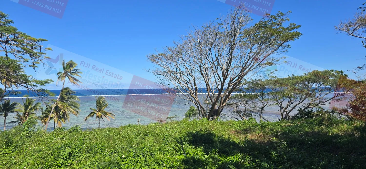 WOW! -- Seltenes, freies Strandgrundstück in Korotogo (Sigatoka) an FIJIs "Coral Coast"