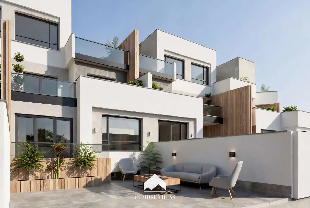 Salobreña'da 4 Yatak Odalı Teras Ev