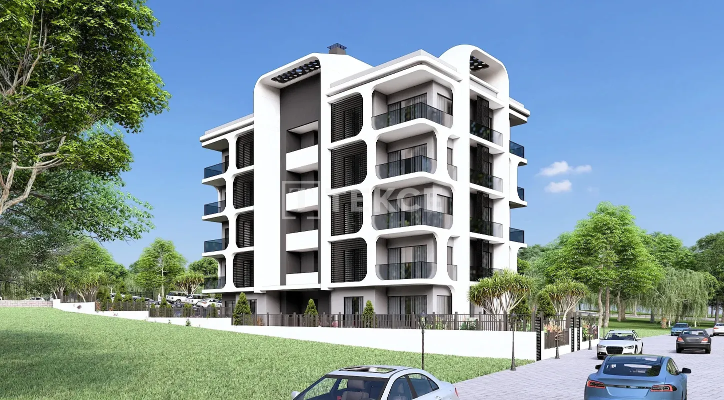 Novos Apartamentos à Venda Adequados para Investimento em Mersin