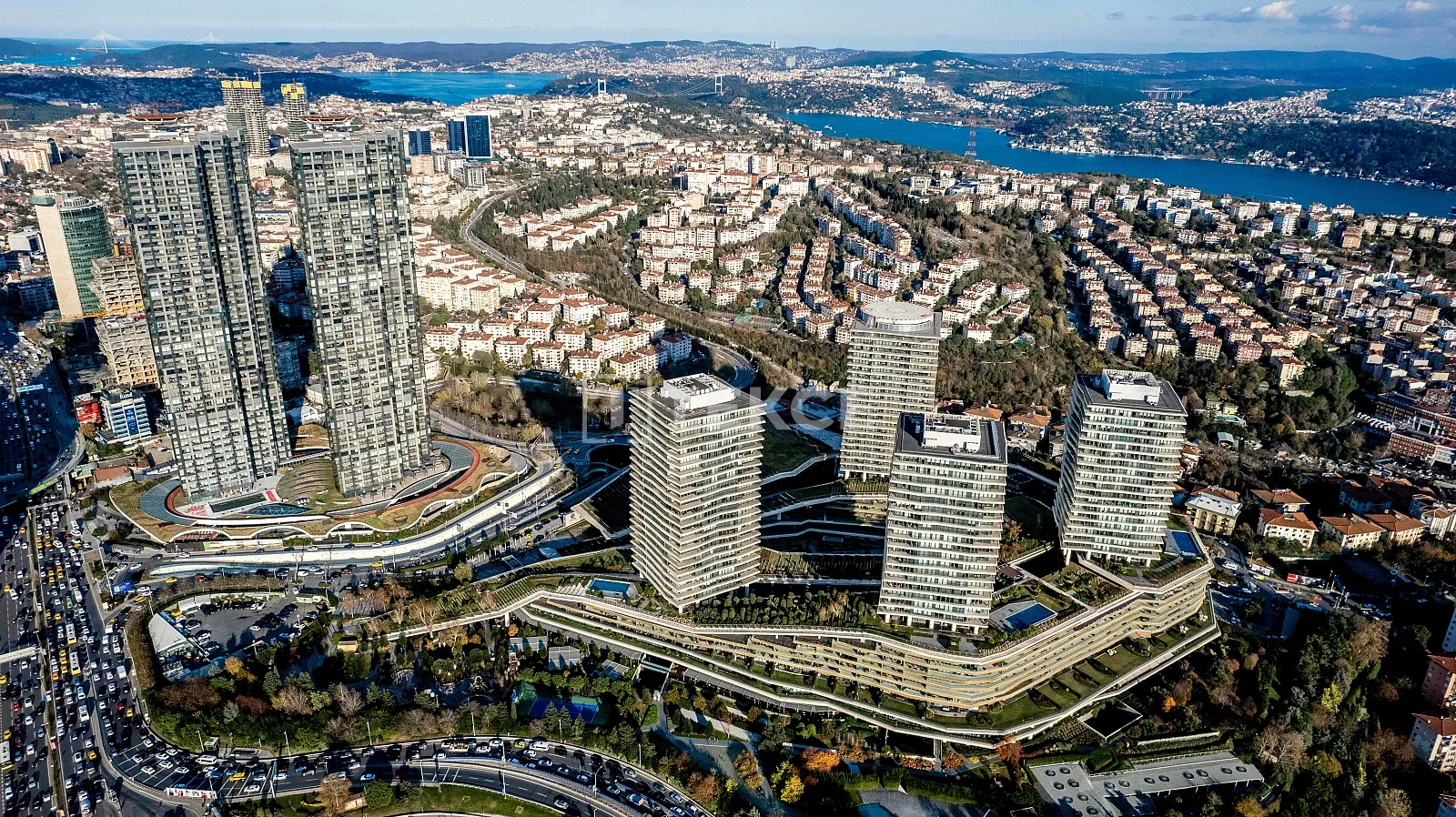 Apartamentos con Vista al Bósforo en un Proyecto en Beşiktaş, Estambul