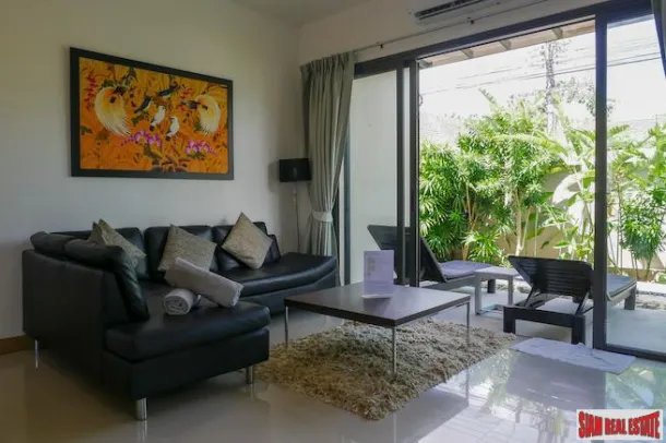 Villa de Piscina de Um Quarto Deluxe para Aluguel perto da Área da Laguna